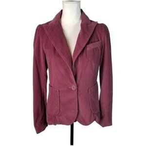 Vintage Y2K Marc Jacobs Raspberry Corduroy Blazer